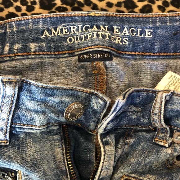 American Eagle Outfitters High Rise Shortie Super Stretch Size 0 - Picture 10 of 12